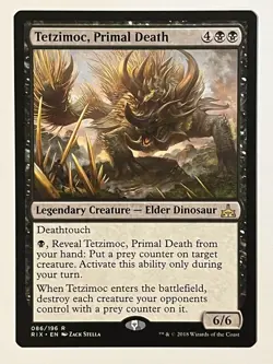 Tetzimoc, Primal Death Rivals of Ixalan Non-Foil MTG NM - Image 1
