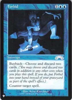 MTG Forbid (35/143) | NM | The List {LST} - Image 1
