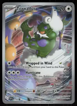 Tornadus 210 Pokemon Center Exclusive Scarlet & Violet Pokemon - Image 1