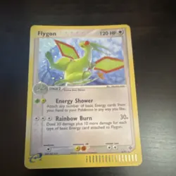 Pokemon Flygon 120 HP Holo Rare EX Dragon 4/97 2003 TCG Card - Image 1