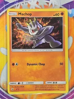 🔥Machop 006/012 McDonald's 2018 Promo Holo Rare Pokemon TCG LP🔥📈 - Image 3