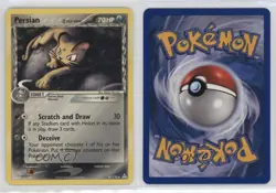 Persian Pokemon EX Holon Phantoms #48 2006 - Image 3