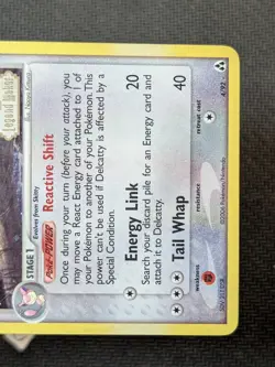 Delcatty 4/92 - Legend Maker Stamped Reverse Holo Rare Pokemon TCG MP - Image 5