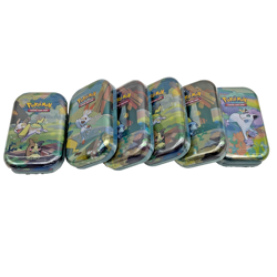 Lot of (6) Pokemon TCG Galar Pals K19 A20 Mini Tins SEALED NEW - Image 1