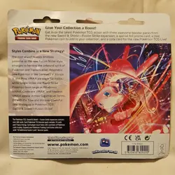 Pokemon TCG Sword & Shield Fusion Strike Booster Pack w/ Espeon Promo English - Image 2
