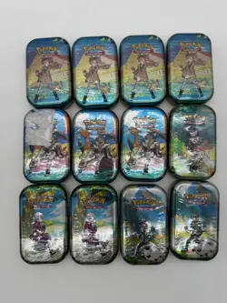 Lot of (12) Pokemon TCG Crown Zenith Mini Tins SEALED NEW - Image 2