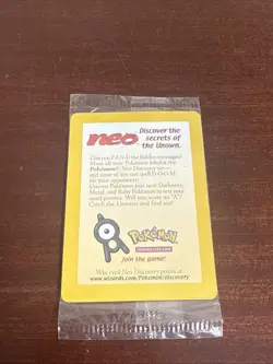 Pokemon Entei Black Star Promo Card #34 SEALED Movie Promo NEW Neo - Image 1