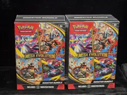 2x Pokemon MEGA EVOLUTION Booster Bundle Pokemon New Factory Sealed Free Ship - Image 3
