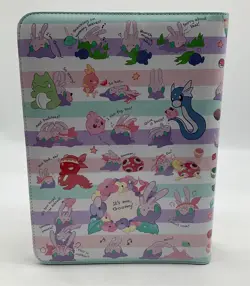 Pokemon Center Exclusive We're Goomy Zip Binder SEALED NEW - Image 2