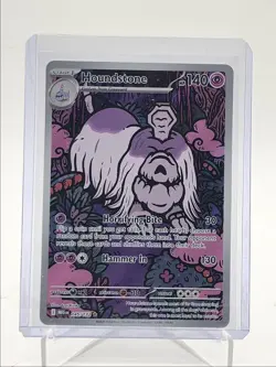 HOUNDSTONE 2025 POKEMON MEGA EVOLUTION ILLUSTRATION RARE K 145/132 Q5542 - Image 1