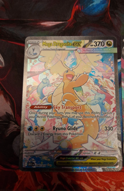🌟Pokemon Ascended Heroes Dragonite EX Special Illustration Rare 290 NM MINT RAW - Image 2