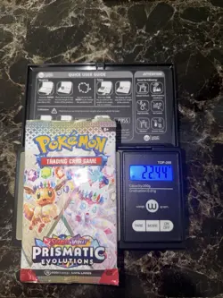 1x 22.44 Gram HEAVY Prismatic Evolutions Pack! Sealed! PRE S&V Pokemon TCG ENG - Image 1