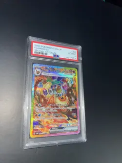 Pokemon Flareon ex Terastal Festival JPN Special Art Rare #202 PSA 10 Gem Mint - Image 2
