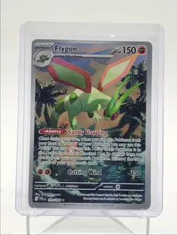 FLYGON 2025 POKEMON PHANTASMAL FLAMES ILLUSTRATION RARE 101/094 Q5542 - Image 1