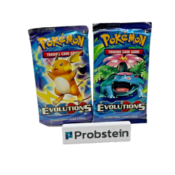 Lot of (2) Pokemon TCG XY Evolutions Booster Packs SEALED - Image 1