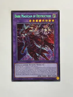 Yu-Gi-Oh Dark Magician of Destruction MZMu-EN011 Secret rare - Image 1