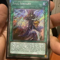 Yugioh Soul Servant Platinum Secret Rare RA03-EN271 - Image 1