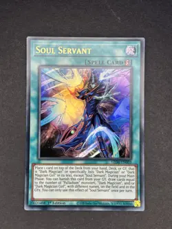 Yu-Gi-Oh! 2020 Soul Servant LED6-EN003 Ultra Rare 1st Ed NM - Image 1