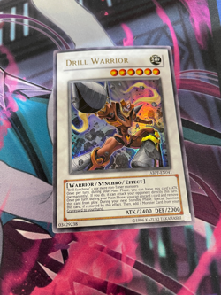 YUGIOH - DRILL WARRIOR - ULTRA RARE - UNLIMITED - NM - ABPF - Image 1
