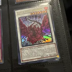 Yu-Gi-Oh! Black Rose Dragon 1st Edition Ultra Rare RA04-EN057 - Image 1