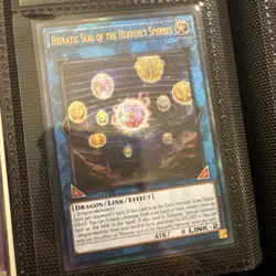 Hieratic Seal of the Heavenly Spheres 1st Ed Prismatic Ultimate Rare RA02-EN039 - Image 1