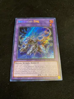 Yugioh BLTR-EN013 Infernoid Evil – Secret Rare 1st Edition - Image 1