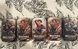 Bandai One Piece Tin Pack Set Vol.2 (5) Includes 10 Packs of OP13 & Promos - Image 1