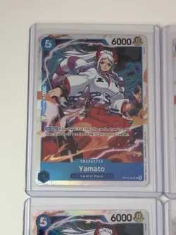 Yamato OP13-054 Carrying On His Will 4 Foil Card Play Set Lot One Piece - Image 2