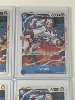 Yamato OP13-054 Carrying On His Will 4 Foil Card Play Set Lot One Piece - Image 3