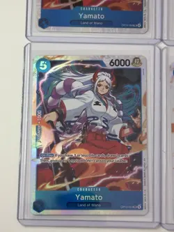 Yamato OP13-054 Carrying On His Will 4 Foil Card Play Set Lot One Piece - Image 4