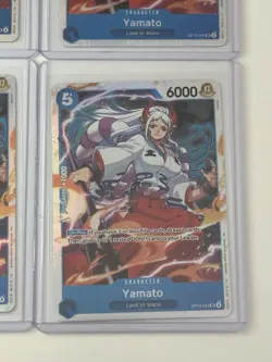 Yamato OP13-054 Carrying On His Will 4 Foil Card Play Set Lot One Piece - Image 5