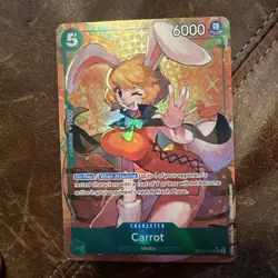 Two Legends OP08-023 Carrot SR Alt Art Parallel One Piece TCG English - Image 1