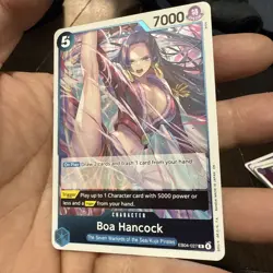 One Piece TCG Boa Hancock EB04-027 Foil R The Azure Sea's Seven - Image 2