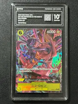 ONE PIECE PCG10+ NICO ROBIN OP09-107 R 2024 JAPANESE - Image 1
