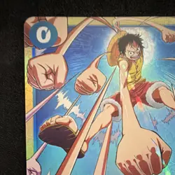Gum-Gum Rain OP02-068 - Alt Art - Rare Monkey D. Luffy - One Piece CCG Bandai - Image 4