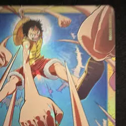 Gum-Gum Rain OP02-068 - Alt Art - Rare Monkey D. Luffy - One Piece CCG Bandai - Image 5