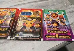 Cosplay Pikachu Card Pack Holo Foil & More Pokemon Movie Cards Special Chase - Image 2