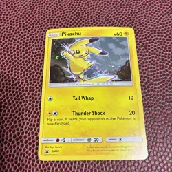 2017 Pokemon TCG Sun & Moon Black Star Promo SM98 Pikachu Cosmos Holo Card - Image 1