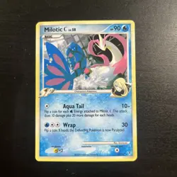 Pokemon TCG 2009 Supreme Victors Milotic C LV. 58 Holo Rare Card - Image 1