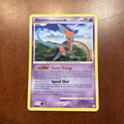 Pokemon 2008 TCG Deoxys Speed Forme Legends Awakened Card 26/146 Regular Rare - Image 1
