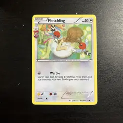 Pokemon TCG Fletchling Generations RC25/32 Regular Common Card - Image 1