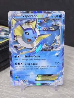 Pokemon Card TCG Vaporeon EX 24/83 Holo Ultra Rare Generations 2016 - Image 3