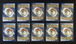 Pokemon TCG Ponyta & Rapidash Lot: 10 Card Collection Set - Image 2