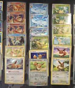 Lot Of 54 Pokemon Eeveelutions Cards Eevee Line - Image 3