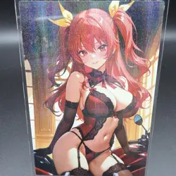 Stella Vermillion Anime Waifu Card Doujin ACG Goddess Holo - Image 1