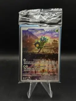 SEALED Teal Mask Ogerpon SVP123 Black Star Promo Card Pokemon TCG Mint #123 B - Image 1