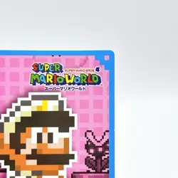 Super Mario World card Fire Mario Nintendo Top Anime Game Vintage Japan TCG F/S - Image 3