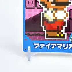 Super Mario World card Fire Mario Nintendo Top Anime Game Vintage Japan TCG F/S - Image 5