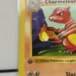 Pokemon Cards: Base Set 1st Edition Uncommon: Charmeleon 24/102 - Image 3