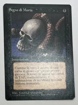 MTG DEATHLACE Revised (Italian) FBB (OldManMTG 002-461) - Image 1
